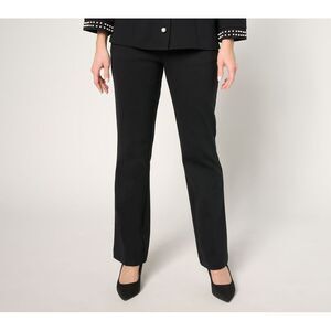 BEAUTIFUL by Lawrence Zarian Women's Pants Sz XL Regular Pull-On Black A675932